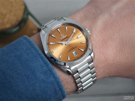 fratello watches omega seamaster|【F】 The Omega Seamaster Aqua Terra Shades Saffron.